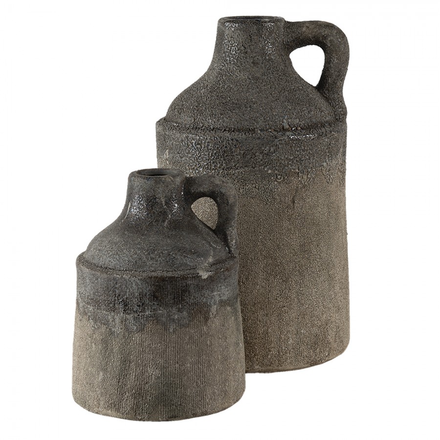 6ce1309-vase-o-19x33-cm-grey-ceramic-round-decorative-vase (2) 6ce1309 vase o 19x33 cm grey ceramic round decorative vase 2 Размер: 33*19*19 см Вес товара: 1.90 кг Цвет: серый Материал: керамика