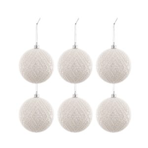 Новогодняя игрушка к-т 6 шт 9*7,5*7,5 см