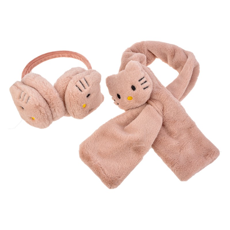 mlscew0002p-set-of-earmuffs-and-scarf-for-children-o-17-cm-pink-polyester-round-kids-ear-warmers mlscew0002p set of earmuffs and scarf for children o 17 cm pink polyester round kids ear warmers Размер: Ø 17 cm/9x92 см Вес товара: 0,10 кг Цвет: розовый Материал: полиэстер