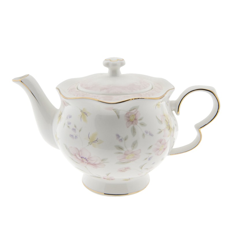 twfte-teapot-1200-ml-white-pink-porcelain-flowers-round-tea-pot twfte teapot 1200 ml white pink porcelain flowers round tea pot Размер: 25*13*15 см Вес товара: 0,94 кг Цвет: мультиколор Материал: фарфор