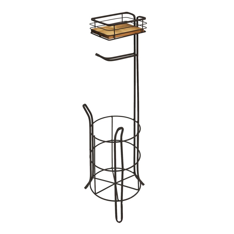 5y0972-toilet-paper-holder-23x21x70-cm-brown-iron-wood-toilet-roll-holder 5y0972 toilet paper holder 23x21x70 cm brown iron wood toilet roll holder <ul> <li class="size">Розмір: 23*21*70 см</li> <li class="size">Вага товару: 0,6 кг</li> <li class="size">Колір: темно-коричневий, світле дерево</li> <li class="size">Матеріал: метал, дерево</li> </ul>