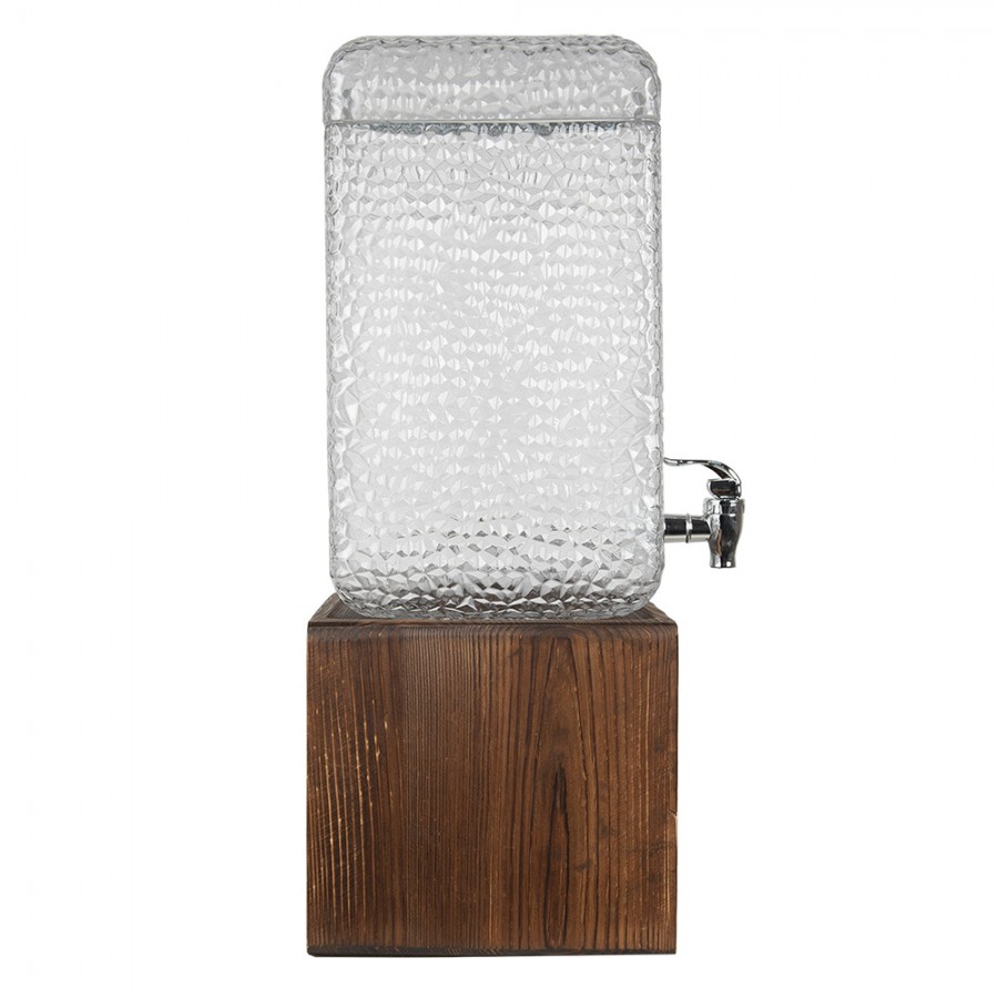 6gl3258-juice-dispenser-with-tap-and-lid-22x20x50-cm-glass-square-water-jug (2) 6gl3258 juice dispenser with tap and lid 22x20x50 cm glass square water jug 2 <ul> <li>Розмір: 22*20*50 см</li> <li class="weight">Вага товару: 3,3 кг</li> <li class="color">Колір: прозорий, коричневий</li> <li class="color">Матеріал: скло, дерево</li> </ul>