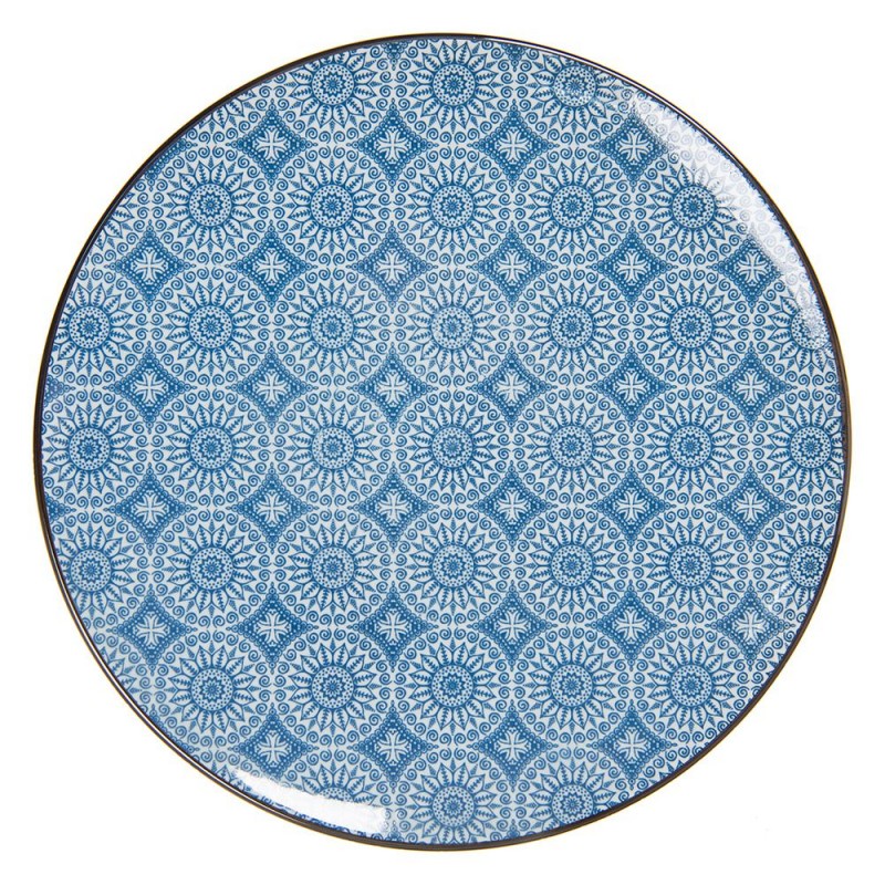 6cefp0044-dinner-plate-o-26-cm-blue-ceramic-round-dining-plate 6cefp0044 dinner plate o 26 cm blue ceramic round dining plate Елегантна тарілка Clayre&Eef додасть вишуканості вашій трапезі! Ідеальна для особливих випадків та щоденного використання. <ul> <li>Кераміка преміумкласу: Насолоджуйтесь довговічністю та неперевершеним стилем.</li> <li>Біло-синій колір: Підкреслить красу ваших страв та додасть елегантності сервіруванню.</li> <li>Розміри 60 x 21 x 7 см: Зручна для подачі різноманітних страв, від закусок до основних блюд.</li> <li>Від Clayre&Eef: Гарантія бездоганної якості та витонченого дизайну.</li> </ul>