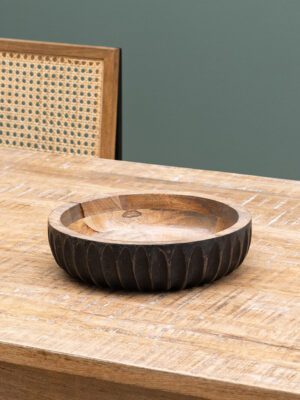 Салатник рифленый 7*30*30 см