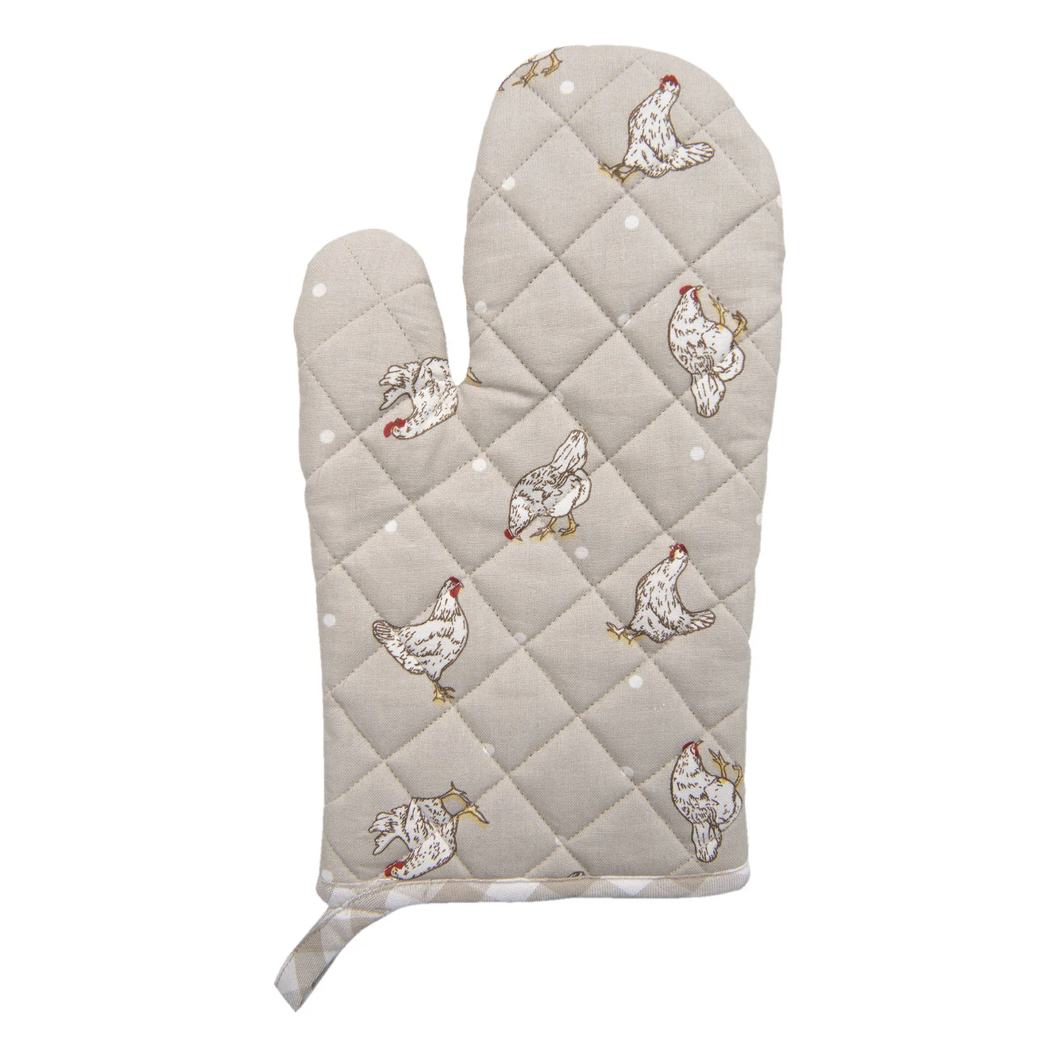 clayre-eef-gant-de-cuisine-lch44n clayre eef gant de cuisine lch44n Розмір: 1,5*16*30 см Вага товару: 0,06 кг Колір: сірий Матеріал: 100% бавовна