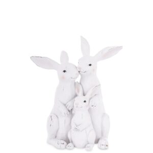 Фигурка Кролики семья 30,5*26*15,5 см
