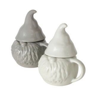 Чашка Гномик с крышкой в форме колпака15*10*12 см