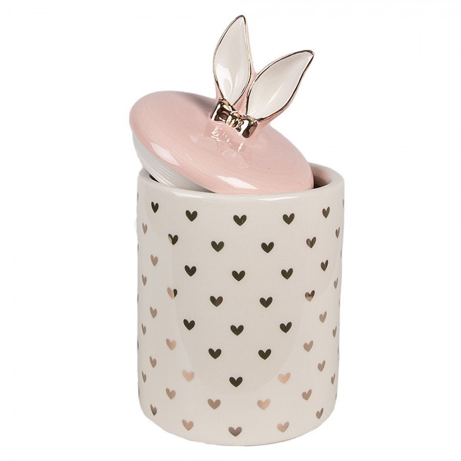 6ce1688-storage-jar-o-11x20-cm-white-pink-ceramic-hearts-storage-jar-lid (2) 6ce1688 storage jar o 11x20 cm white pink ceramic hearts storage jar lid 2 <span class="jCAhz"><span class="ryNqvb">Емкость керамическая – это доступный вариант украсить ваш дом, сделав его еще более опрятным. </span></span><span class="jCAhz ChMk0b"><span class="ryNqvb">Емкость с крышкой идеально подойдет для хранения печенья, которым вы всегда сможете полакомиться в свежем виде.</span></span> <span class="jCAhz ChMk0b"><span class="ryNqvb">Кроме печенья такая баночка вместит в себя мед, орехи, сахар или конфеты.</span></span> <span class="jCAhz"><span class="ryNqvb">Наслаждайтесь свежими продуктами в эстетической таре у себя дома.</span></span>
