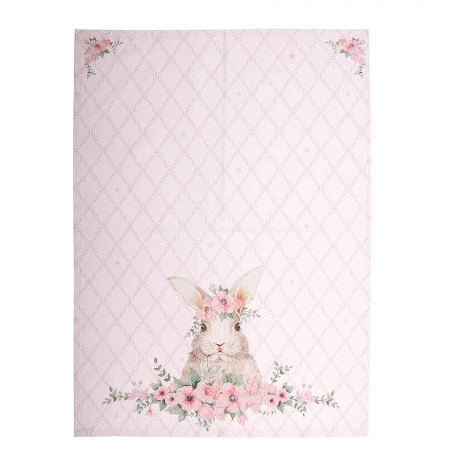 feb42-1-tea-towel-50x70-cm-pink-cotton-rabbit-kitchen-towel (1) feb42 1 tea towel 50x70 cm pink cotton rabbit kitchen towel 1 Розмір: 50*70 см Вага товару: 0,1 кг Колір: рожевий Матеріал: 100% бавовна Країна походження: Нідерланди Виробник: Clayre & Eef