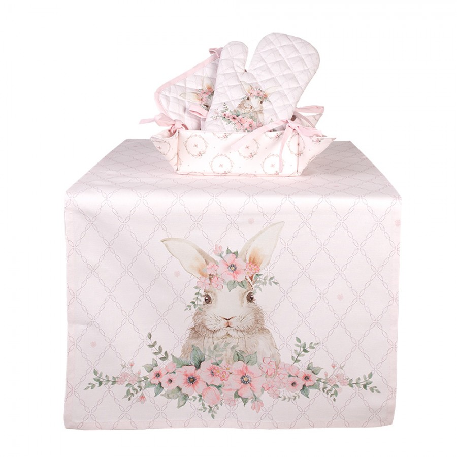 feb47-1-bread-basket-35x35x8-cm-pink-cotton-rabbit-square (4) feb47 1 bread basket 35x35x8 cm pink cotton rabbit square 4 Кошик для хліба з 100% бавовни — практичний і стильний аксесуар для сервірування столу. Ніжний рожевий колір додає затишку, а легка текстильна форма ідеально підходить для подачі хліба, випічки або солодощів як щодня, так і на святковий стіл.