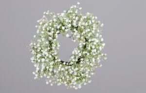 Венок из гипсофилы, 26 см