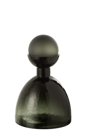 Ваза-бутылка с крышкой Adria Glass, мала 20*20*29 см