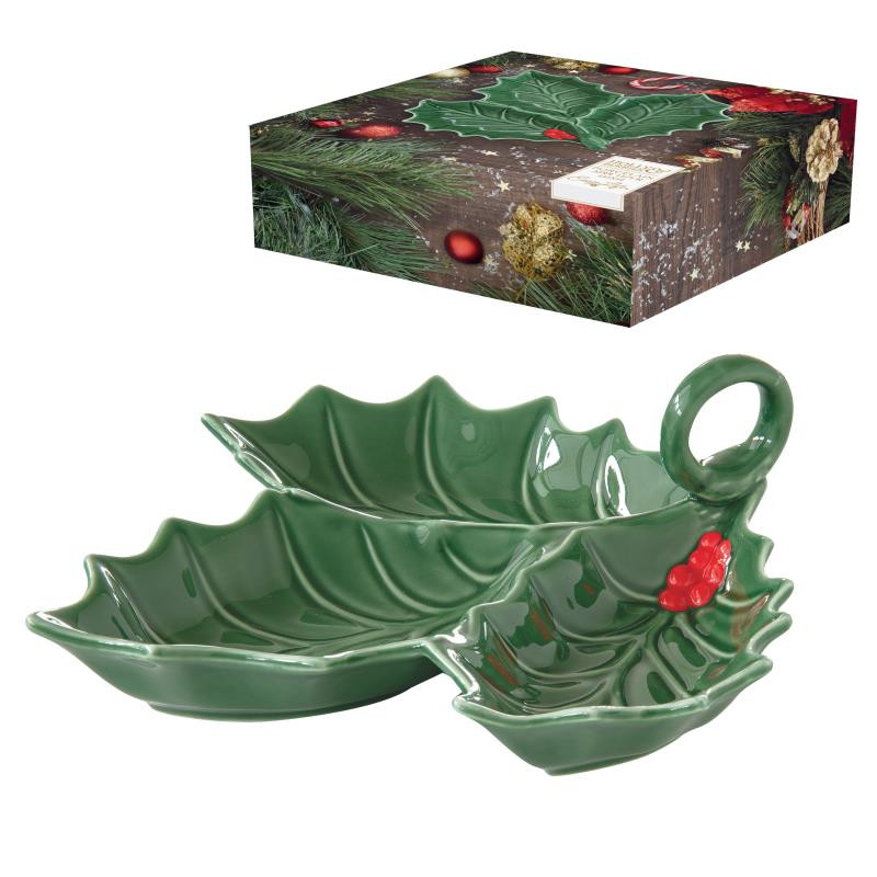appetizer-set-22x20-cm-in-color-box-holly-berries-green appetizer set 22x20 cm in color box holly berries green 📏 <strong data-start="735" data-end="754">Характеристики:</strong> <ul> <li>Материал: фарфор</li> <li>Коллекция / Дизайн: HOLLY & BERRIES GREEN</li> <li>Размер: 22*20 см</li> <li>Форма: листок</li> <li>Упаковка: цветная подарочная коробка</li> <li>Страна происхождения: Италия</li> <li>Производитель: POZZI MILANO</li> </ul>