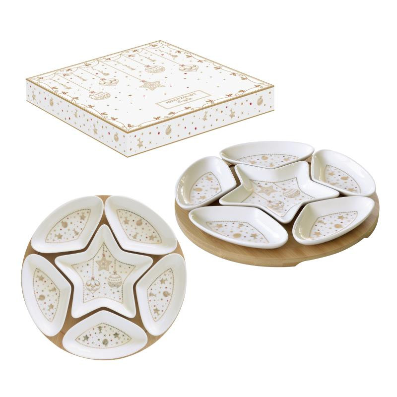 coffret-aperitif-6-coupen-porcelaine-sur-platbambou-o-25-christmas-lights coffret aperitif 6 coupen porcelaine sur platbambou o 25 christmas lights <ul> <li>Материал: фарфор, бамбук</li> <li>Диаметр: 25 см</li> <li>В наборе: 6 пиалы + деревянная подставка</li> <li>Цвет: белый, натуральное дерево</li> <li>Коллекция: Christmas L</li> <li>Упаковка: цветная коробка</li> <li>Страна происхождения: Италия</li> <li>Производитель: POZZI MILANO</li> </ul>