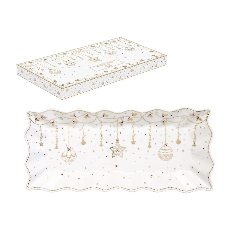 coffret-plat-a-cake-40x18cm-en-porcelaine-christmas-lights coffret plat a cake 40x18cm en porcelaine christmas lights 📏 <strong data-start="735" data-end="754">Характеристики:</strong> <ul> <li><strong data-start="738" data-end="751">Матеріал:</strong> порцеляна</li> <li><strong data-start="766" data-end="788">Колекція / Дизайн:</strong> CHRISTMAS LIGHTS</li> <li><strong data-start="810" data-end="821">Розмір:</strong> 40 × 18 см</li> <li><strong data-start="837" data-end="847">Форма:</strong> прямокутна</li> <li><strong data-start="863" data-end="876">Упаковка:</strong> кольорова подарункова коробка</li> <li><strong>Країна походження: </strong>Італія</li> <li><strong>Виробник:</strong> POZZI MILANO</li> </ul>