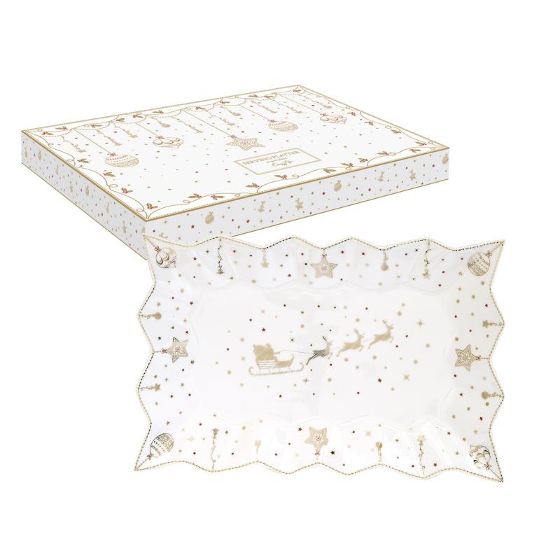 porcelain-serving-platter-35x23-cm-in-color-box-christmas-lights porcelain serving platter 35x23 cm in color box christmas lights 📏 <strong data-start="735" data-end="754">Характеристики:</strong> <ul> <li><strong data-start="738" data-end="751">Матеріал:</strong> порцеляна</li> <li><strong data-start="766" data-end="788">Колекція / Дизайн:</strong> CHRISTMAS LIGHTS</li> <li><strong data-start="810" data-end="821">Розмір:</strong> 35 × 23 см</li> <li><strong data-start="837" data-end="847">Форма:</strong> прямокутна</li> <li><strong data-start="863" data-end="876">Упаковка:</strong> кольорова подарункова коробка</li> <li><strong>Країна походження: </strong>Італія</li> <li><strong>Виробник:</strong> POZZI MILANO</li> </ul>