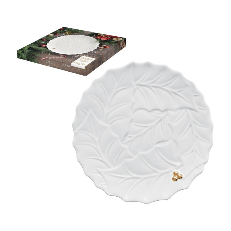 porcelain-serving-platter-o-30-cm-in-color-box-holly-berries-white porcelain serving platter o 30 cm in color box holly berries white 📏 <strong data-start="735" data-end="754">Характеристики:</strong> <ul> <li><strong data-start="738" data-end="751">Матеріал:</strong> порцеляна</li> <li><strong data-start="766" data-end="788">Колекція / Дизайн:</strong> HOLLY & BERRIES WHITE</li> <li><strong data-start="810" data-end="821">Розмір:</strong> Ø30 см</li> <li><strong data-start="837" data-end="847">Форма:</strong> кругла</li> <li><strong data-start="863" data-end="876">Упаковка:</strong> кольорова подарункова коробка</li> <li><strong>Країна походження: </strong>Італія</li> <li><strong>Виробник:</strong> POZZI MILANO</li> </ul>