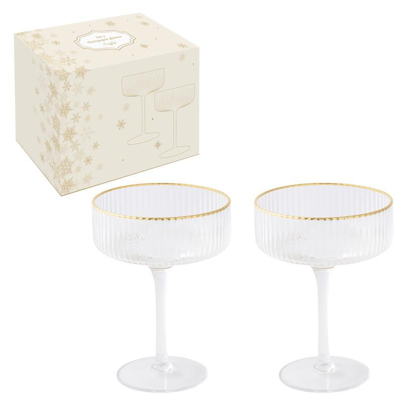set-2-bicchieri-cocktail-250-ml-in-vetro-in-cb-con-bordo-oro set 2 bicchieri cocktail 250 ml in vetro in cb con bordo oro 📏 <strong data-start="735" data-end="754">Характеристики:</strong> <ul> <li>Объем: 250 мл</li> <li>Материал: стекло</li> <li>Цвет: прозрачный с золотым кантом</li> <li>В наборе: 2 бокала</li> <li>Упаковка: цветная коробка</li> <li>Размеры коробки: 47 × 36 × 34 см</li> <li>Вес: 0,852 кг</li> <li>Страна происхождения: Италия</li> <li>Производитель: POZZI MILANO</li> </ul>
