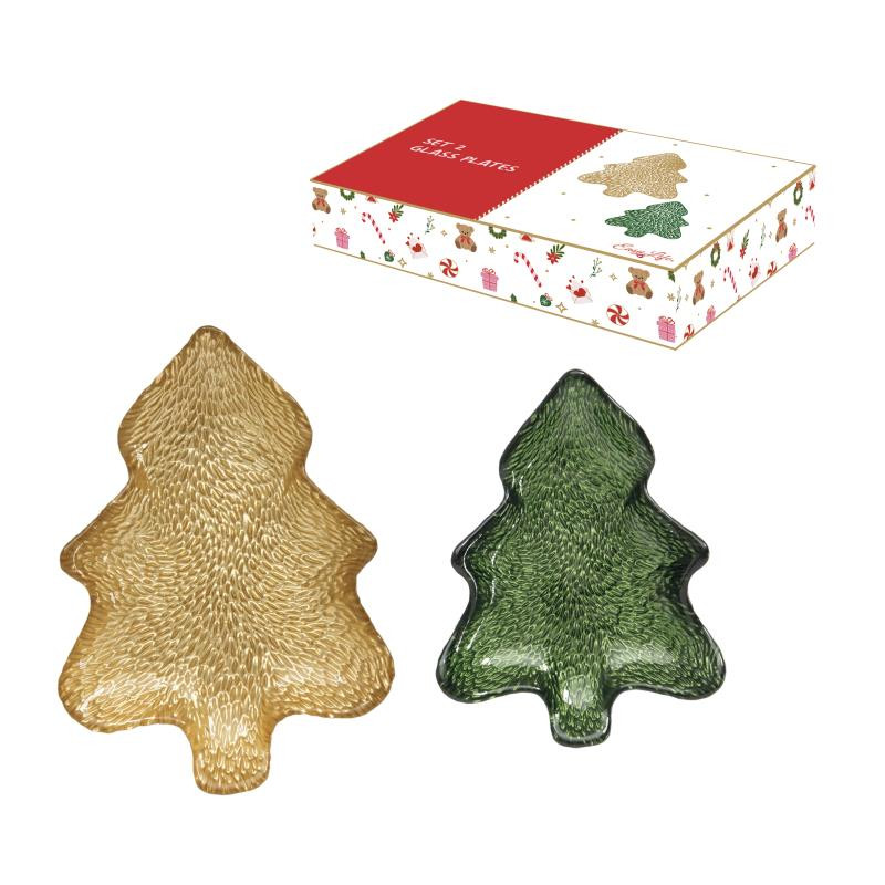 set-2-glass-dishes-in-cb-christmas-twist-xmas-tree-green-gold set 2 glass dishes in cb christmas twist xmas tree green gold 📏 <strong data-start="735" data-end="754">Характеристики:</strong> <ul> <li><strong data-start="655" data-end="668">Матеріал:</strong> скло</li> <li data-start="678" data-end="708"><strong data-start="678" data-end="688">Колір:</strong> зелений і золотий</li> <li data-start="678" data-end="708"><strong data-start="711" data-end="734">Кількість у наборі:</strong> 2 шт</li> <li data-start="744" data-end="808"><strong data-start="744" data-end="760">Призначення:</strong> для сервірування, десертів, святкового декору</li> <li data-start="744" data-end="808"><strong data-start="811" data-end="824">Упаковка:</strong> кольорова подарункова коробка</li> <li><strong>Країна походження: </strong>Італія</li> <li><strong>Виробник:</strong> POZZI MILANO</li> </ul>