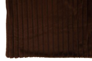 Плед Corduroy пушистый шоколадный 130*180*3 см