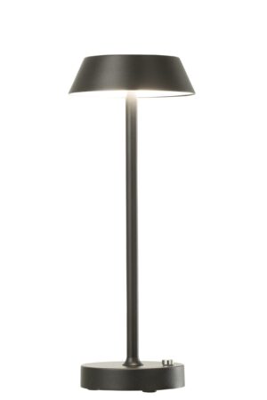 Настольная лампа Noé, металлическая, черная 12*12*31,5 см