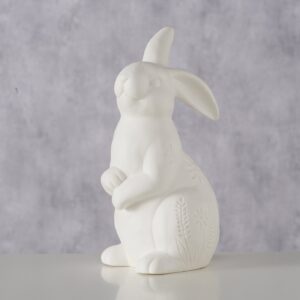 Зайчик керамический с LED-подсветкой 10×12×22 см