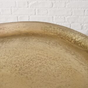 Чаша Chambers металлическая, золотая 38*36*2,7 см