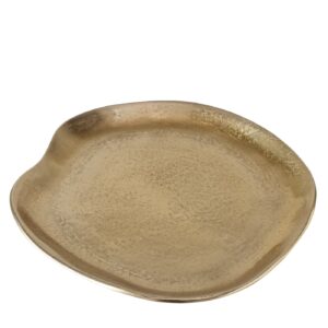 Чаша Chambers металлическая, золотая 38*36*2,7 см