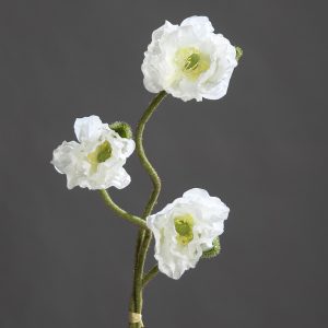 Декоративные маки Poppy Bunch 72 см белые