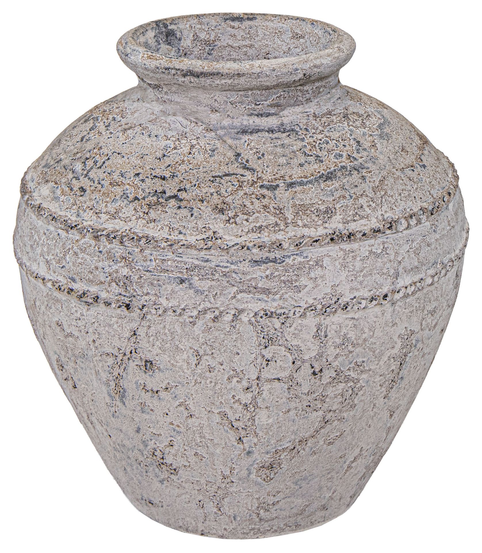 138899_1_1920x1920 Глиняное кашпо Paco Jar Tess Old Grey привлекает внимание своей естественной фактурой и стильным серым оттенком. Благодаря лаконичному дизайну оно гармонично дополнит современный интерьер, террасу или зимний сад, подчеркивая красоту растений и декоративных композиций.