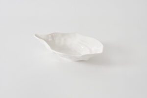 Салатник Waves Oyster середній меламіновий білий 28×15,2×5,1 см
