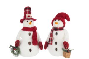 Декоративные снеговики Snowman Boy/Girl 53 см