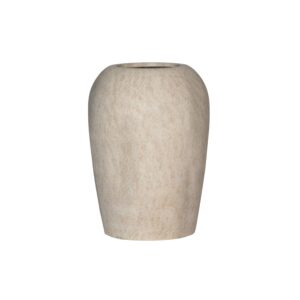 Кашпо Lena Mineral, бежеве, Ficonstone в трьох розмірах Ø40 та 53 см