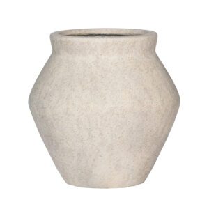 Кашпо Fleuri бежевое, Ficonstone, 46–61 см